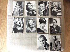 10 CARTOLINE ANNI '50 ATTORI