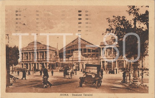 Roma stazione termini 1926 - roma,