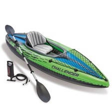 INTEX 68305 Canoa gonfiabile INTEX Challenger K1 Kayak 274 x 76