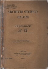 Appendice all'Archivio storico italiano N. 12 - 1846. Documenti storici: Lettere