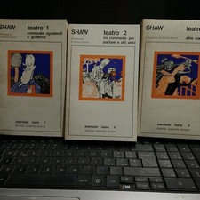 SHAW TEATRO COFANETTO 3 LIBRI