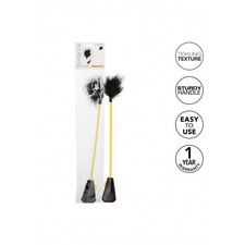 Frustino con piume circa 52 cm