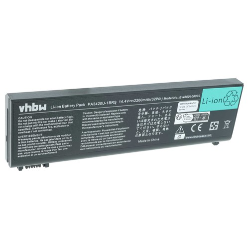 Batteria per toshiba pabas059 - batteria,