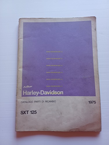 Harley davidson sxt 125 1975 - 125,