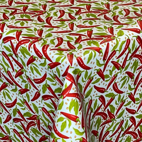 Wachstuch tischdecke pepperoni - wachstuch,