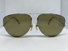SAFILO UFO 3001 occhiali da sole VINTAGE pilota aviatore MONTATURA ORO