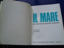 GRANDE ENCICLOPEDIA ILLUSTRATA IL MARE VOLUME 2 DE AGOSTINI 1971