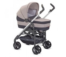 Inglesina Zippy Pro trio Passeggino Combinato con home stand - Granito blu notte