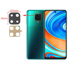 Vetro fotocamera per Xiaomi Redmi Note 9 Pro lente fotocamera disco camera glass lens