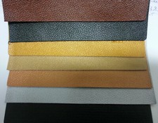 Tessuto ECOPELLE effetto CUOIO LUCIDO finta eco pelle AL METRO rivestimento casa