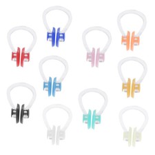 10x Silicone Nuoto Naso Clip