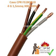 CAVO FILO ELETTRICO FS18OR18