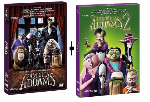 Dvd famiglia addams - famiglia, (2