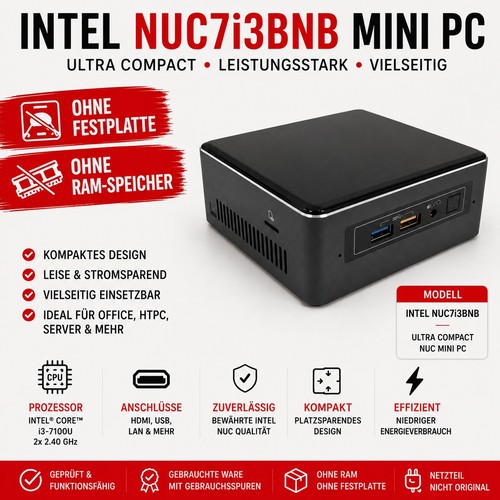 Intel nuc7i3bnb mini - intel,