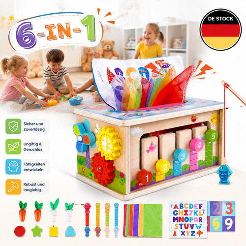 Giocattolo montessori cubo - montessori,
