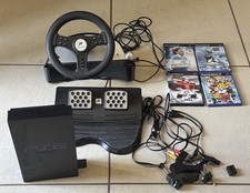 PlayStation2 PS2 Con Volante,pedaliera e Giochi  Inclusi. In perfetto Stato