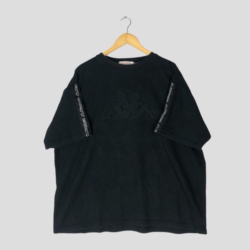Shirt nera vintage - t-shirt, kappa