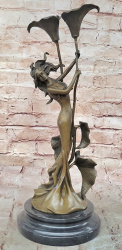 Statua portacandele tulipano - portacandele,