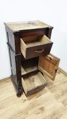 Antico comodino colonna - comodino,