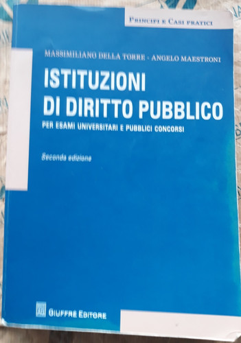 Istituzioni diritto - di,