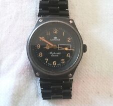 Orologio Lorenz da polso donna ragazzo vintage Montecarlo quartz nero