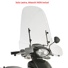 6704A GIVI Parabrezza Trasparente senza Attacchi per Aprilia Scarabeo 50 2014-20