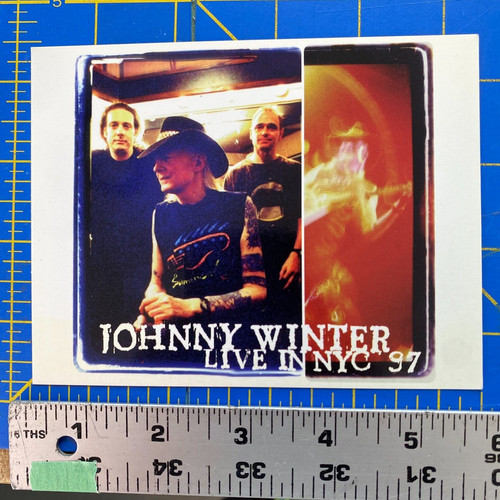Cartolina johnny winter - cartolina, live