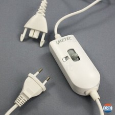 IMETEC Comando Controllo Coperta Presa Spina UF130 Bianco ScaldaSonno 804 RI140