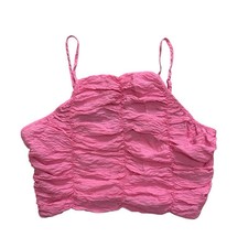 Zara Crop Top Drappeggiato