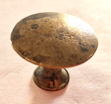 Pomolo Pomello per Mobili in Ottone Bronzo Antico mm. 30 Pz. 2 INVERNIZZI