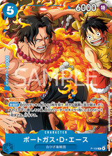 One Piece Card P-019 Portgas.D.Ace P - 109 P Promo JAP Numerate JAP PREORDER