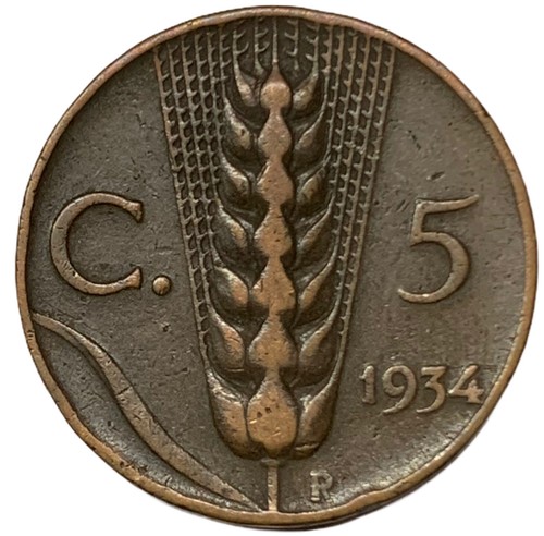 Centesimi 1934 spiga 2 - -,