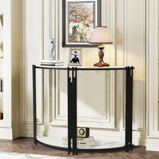 Tavolo consolle bianco tavolo da corridoio tavolino da divano tavolo da parete consolle in pietra