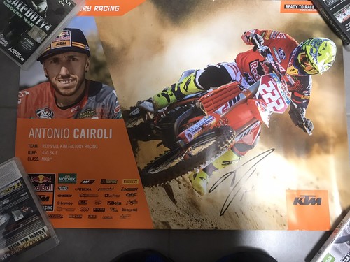 Poster autografato tony - poster,