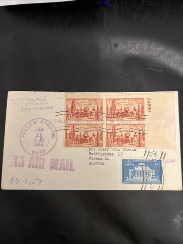 Lettera usa 1954 648 numero - 1954, #648