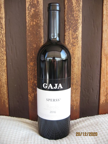 Barolo sperss 2016 dop - dop, di