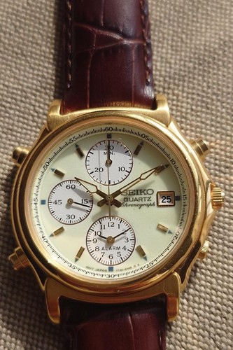Seiko cronografo lumibrite - seiko,