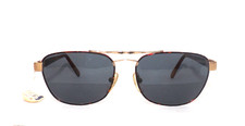 Occhiali da sole uomo vintage anni 90 donna italia metallo lente scura SISLEY