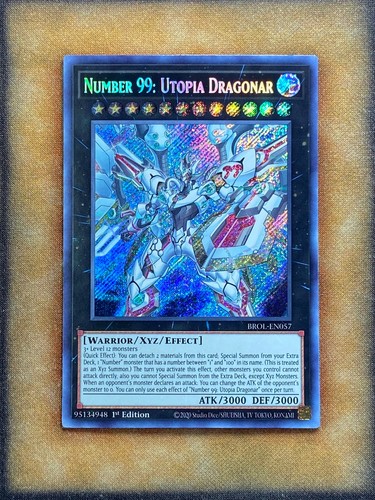 Yugioh numero drago utopia - yugioh,