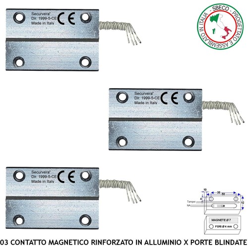 Sensori magnetici alluminio - sensori,