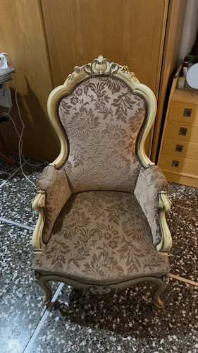 Poltrona barocco veneziano - poltrona,