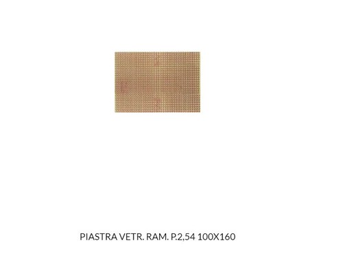 Basetta piastra millefori - piastra,