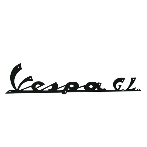 Targhetta anteriore scritta - targhetta,