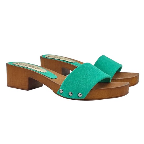 Zoccoli donna pelle e - zoccoli, in