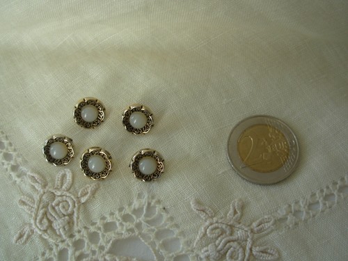 Bottoni antichi lotto - lotto, 5
