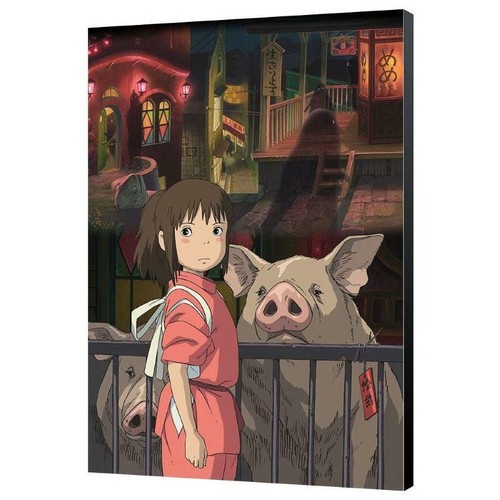 Spirited away wooden wall art - away,