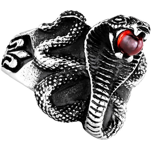 Anello serpente per uomo - serpente,