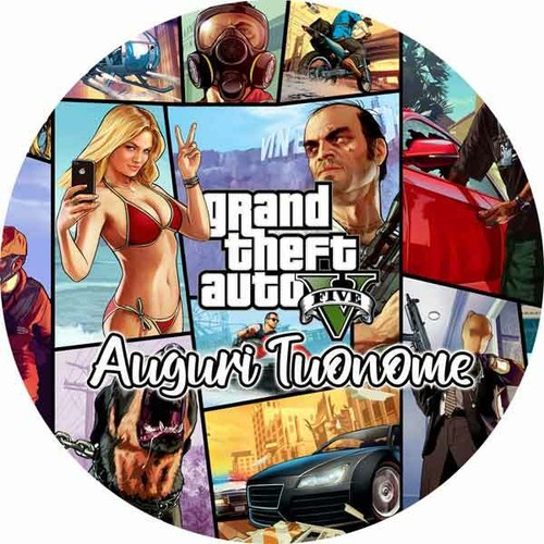 Cialda gta con nome - cialda, v
