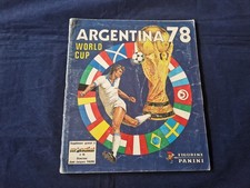 Album Panini Mondiali Argentina 78 Mondiali 1978 kpl., completo sticker book +/- buono
