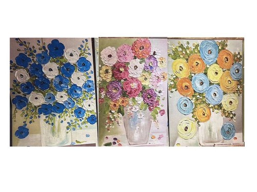 Quadro con pittura materica - con,